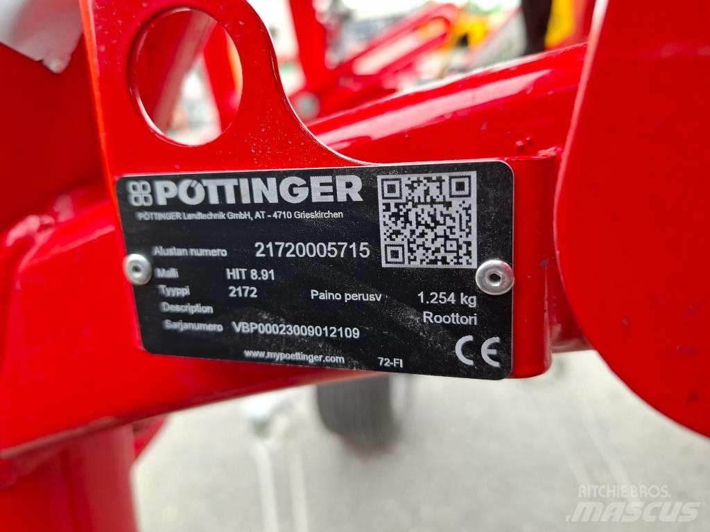 Pöttinger Hit 8.91 Граблі і сінозворушувачі