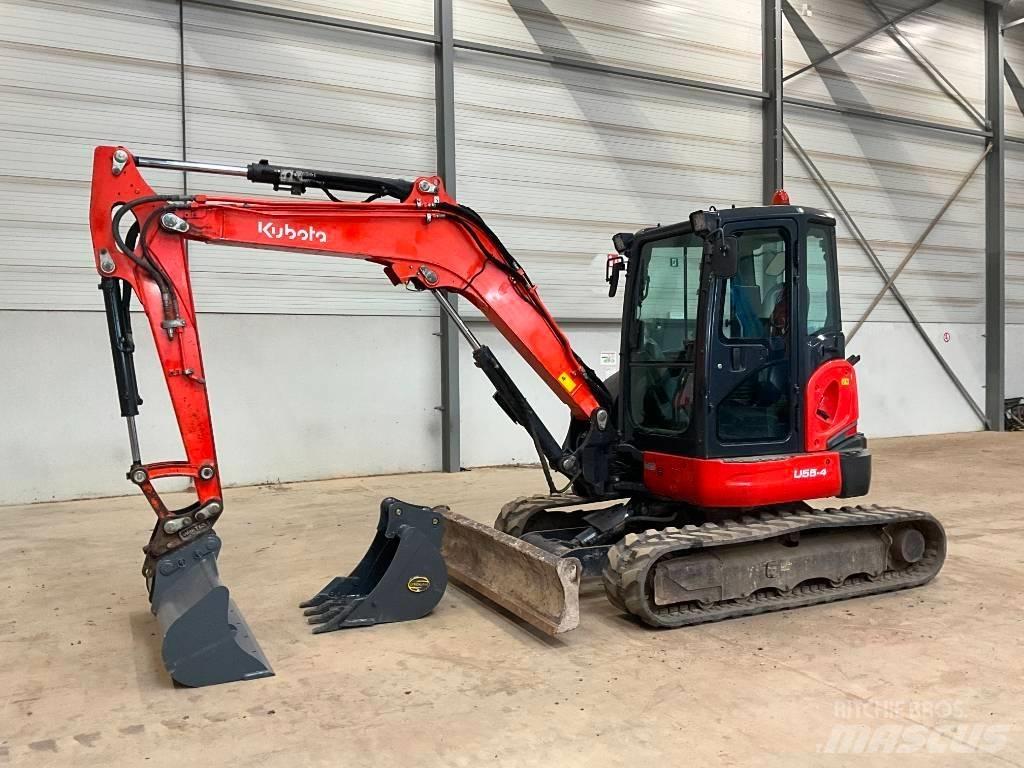Kubota U 55-4 Міні-екскаватори < 7т