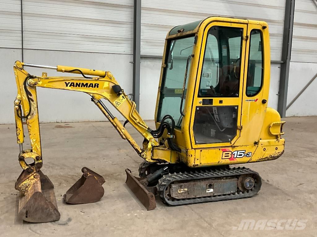 Yanmar B 15 Міні-екскаватори < 7т