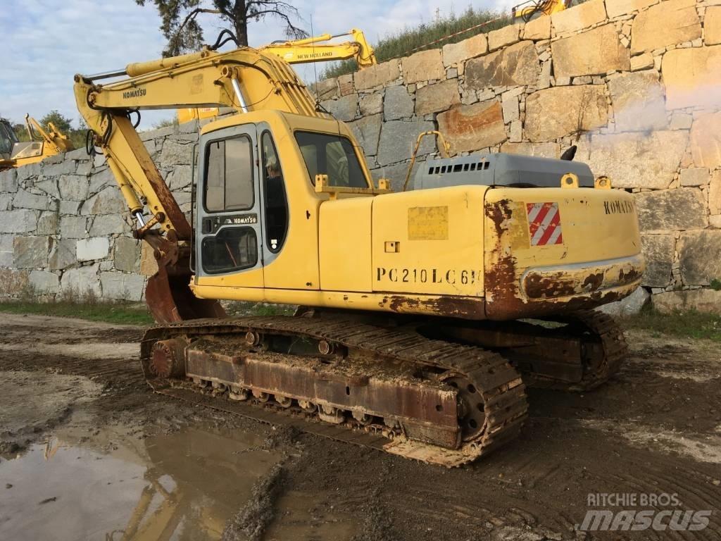 Komatsu PC210LC-6K Гусеничні екскаватори