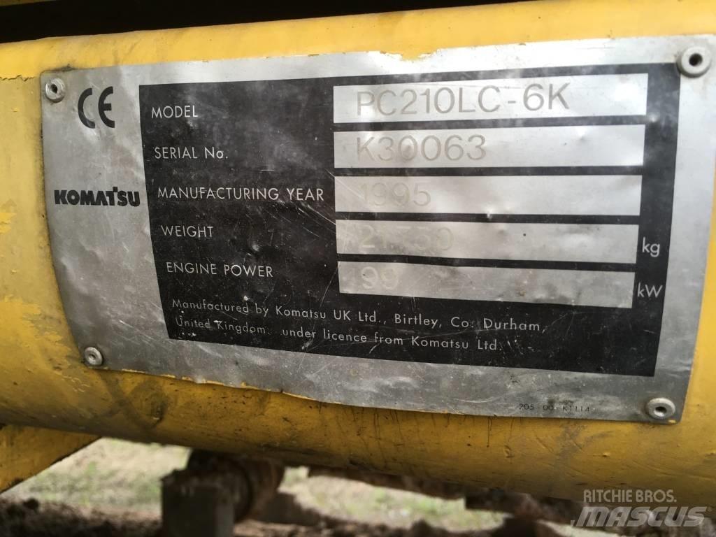 Komatsu PC210LC-6K Гусеничні екскаватори