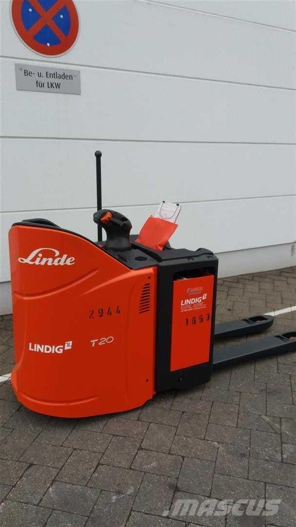 Linde T20SP Самохідні електроштабелери