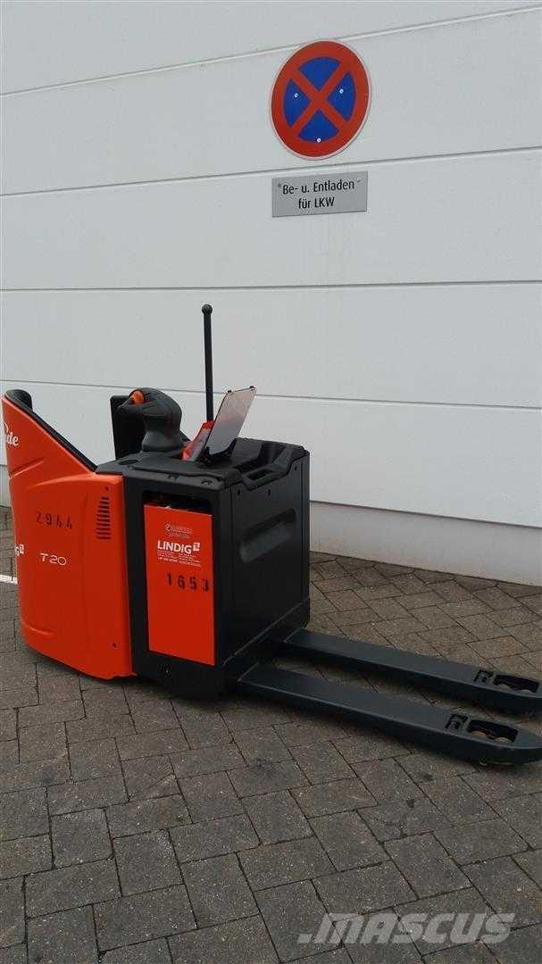 Linde T20SP Самохідні електроштабелери