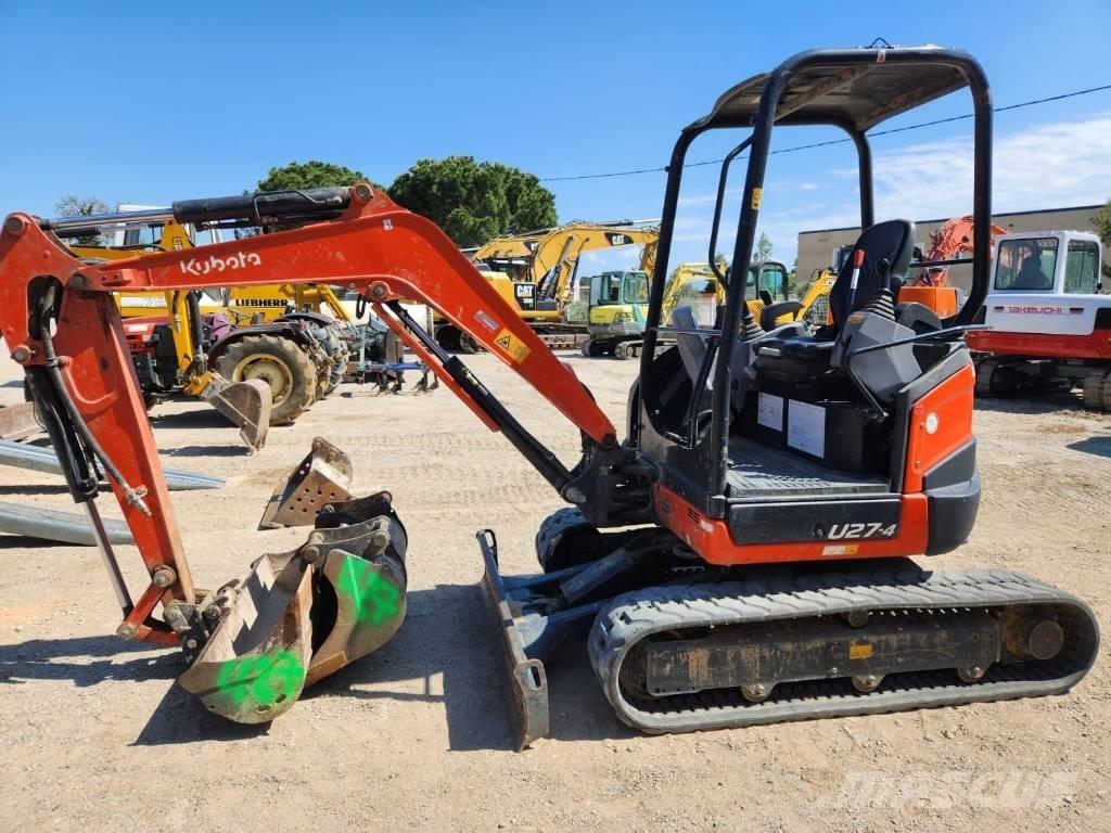 Kubota U 27-4 Міні-екскаватори < 7т