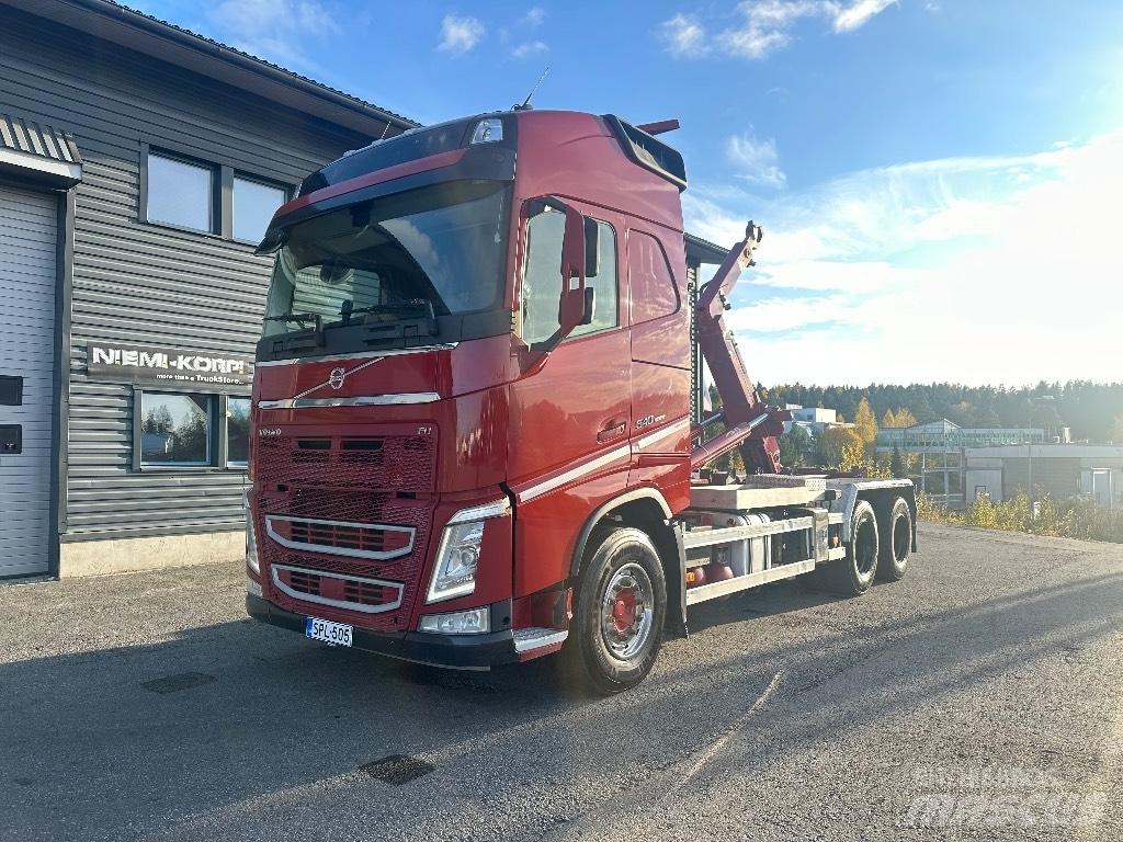 Volvo FH13 540 6x4 Вантажівки з гаковим підйомом