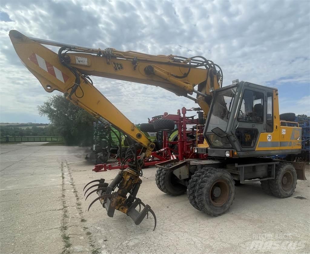 JCB 130 W Колісні екскаватори