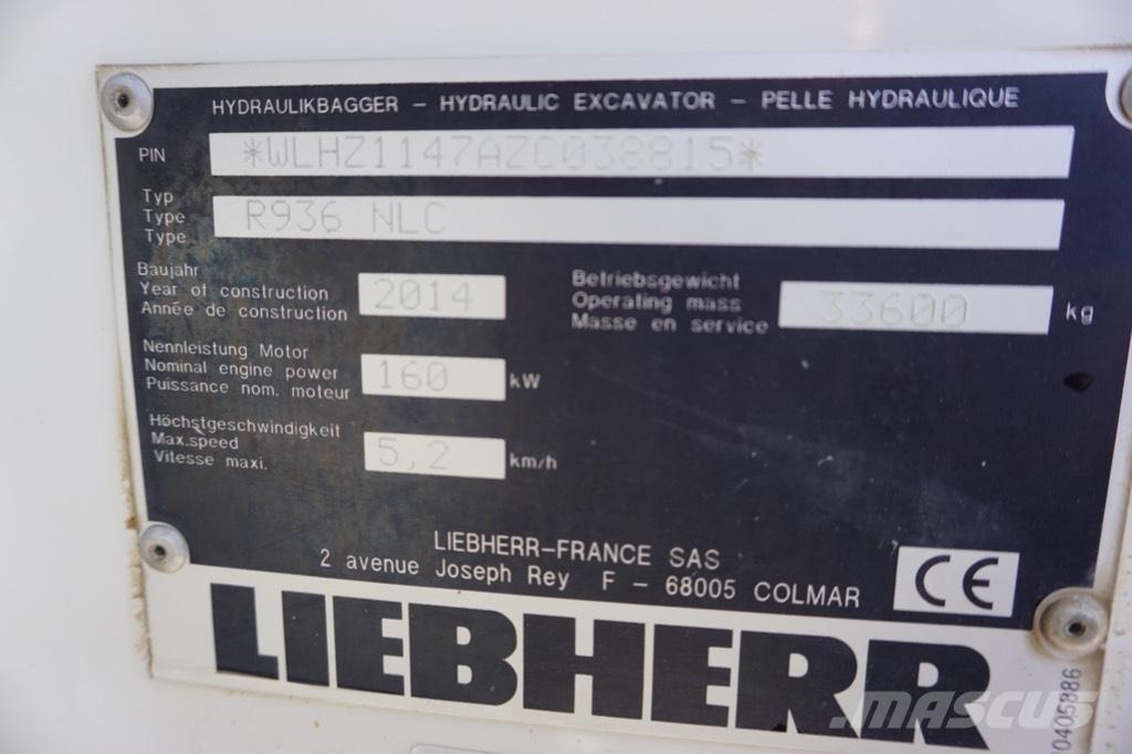 Liebherr R 936 N LC Гусеничні екскаватори