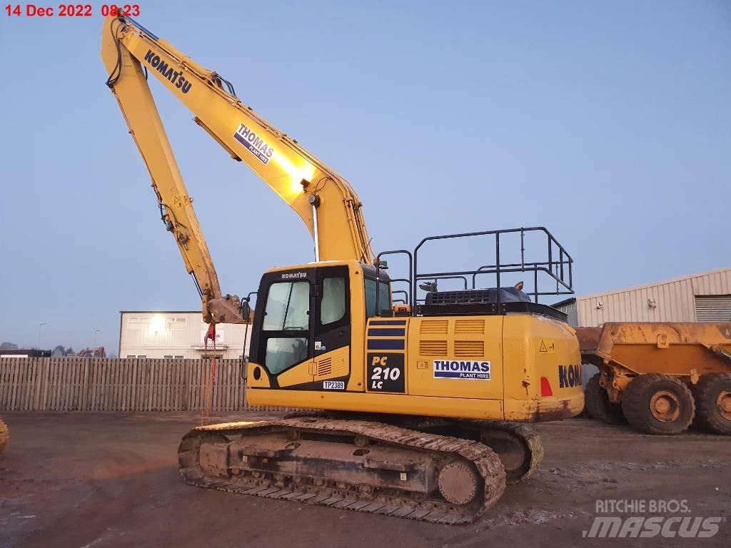 Komatsu PC210LC Екскаватори з великим вилітом