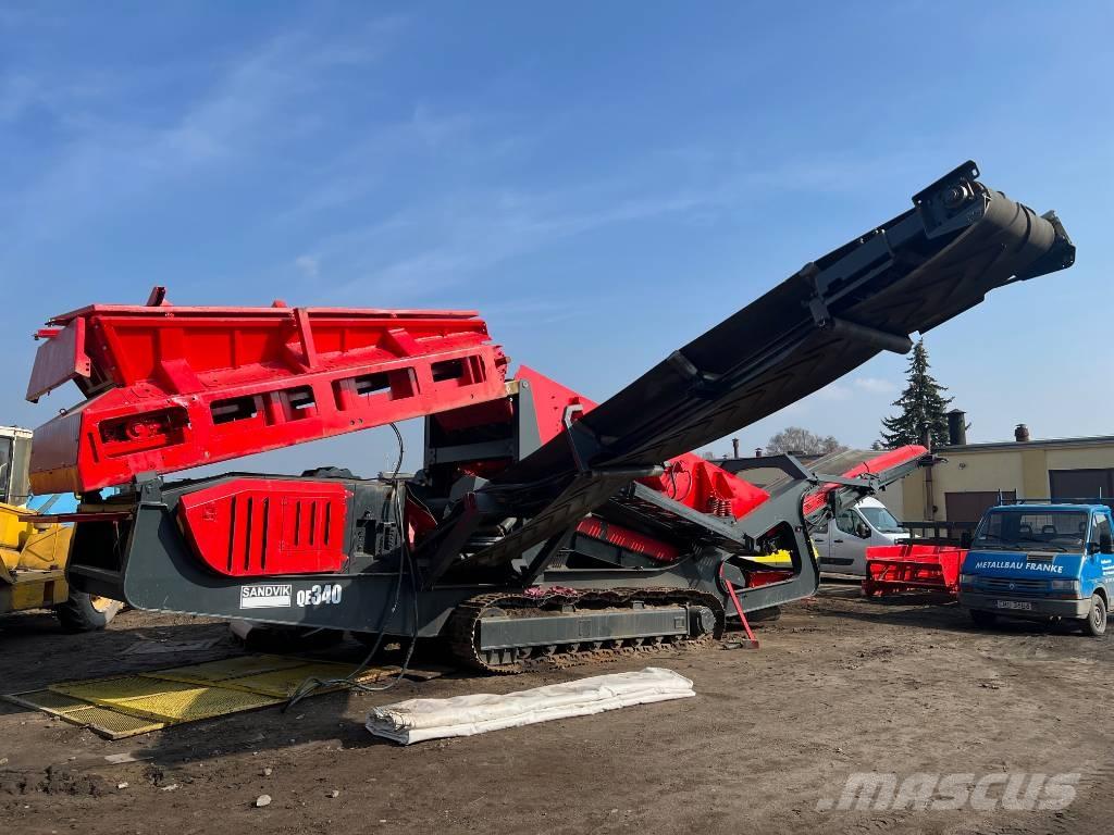 Sandvik QE 340 Мобільні грохоти