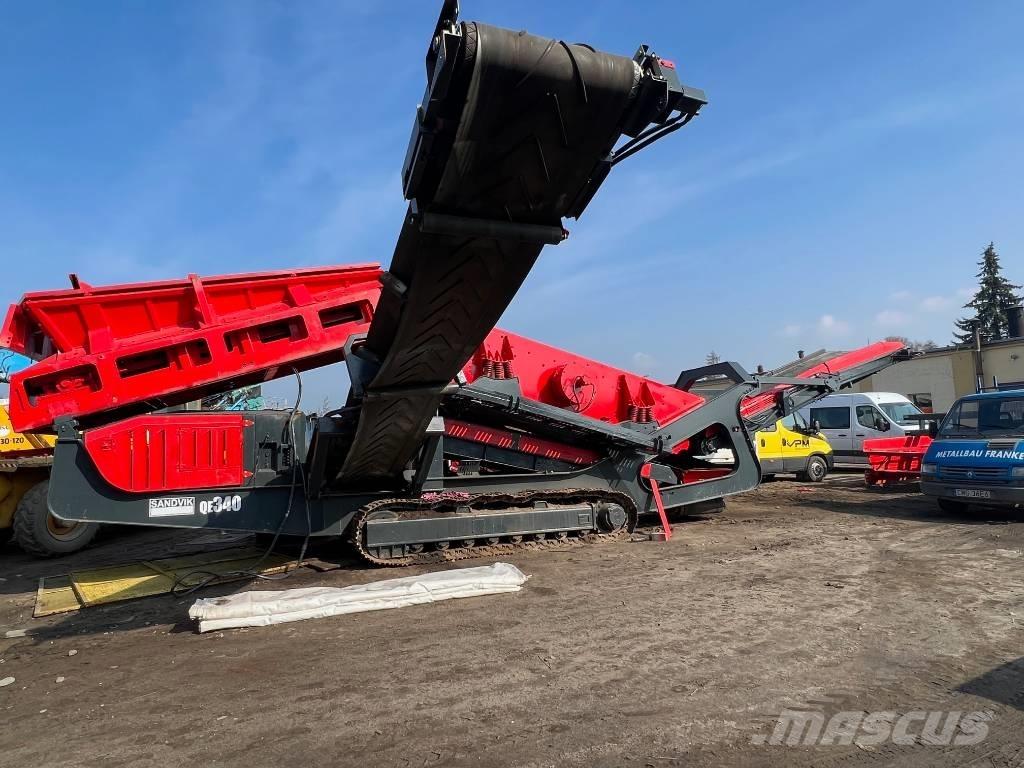 Sandvik QE 340 Мобільні грохоти