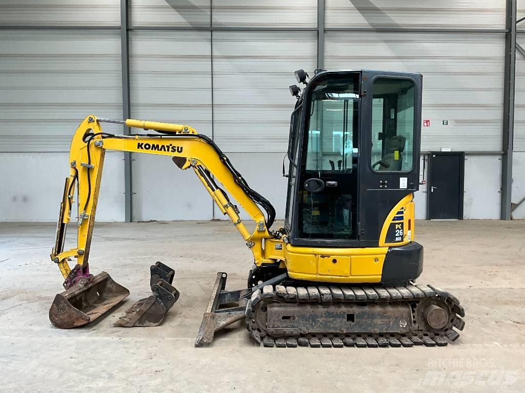 Komatsu PC 26 MR-3 Міні-екскаватори < 7т