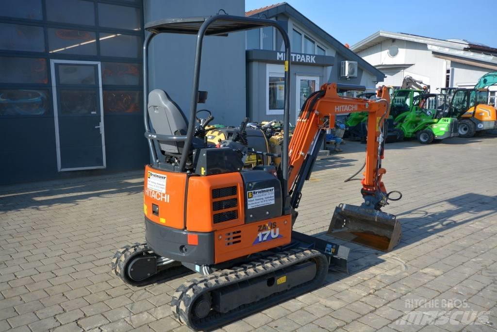 Hitachi ZX 17 U-6 Міні-екскаватори < 7т