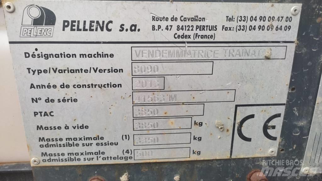 Pellenc 8090 Збиральна машина для винограду