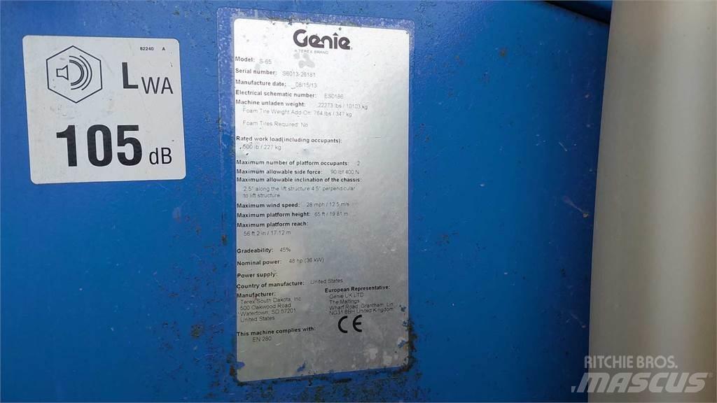 Genie S65 Телескопічні підйомники
