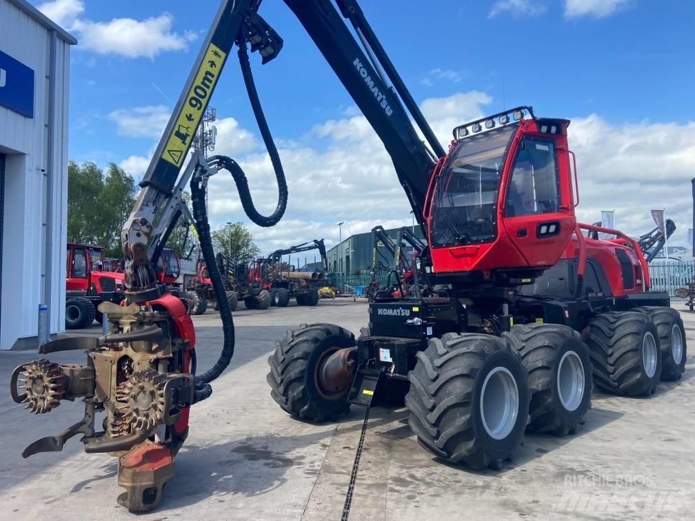 Komatsu 901XC Харвестери