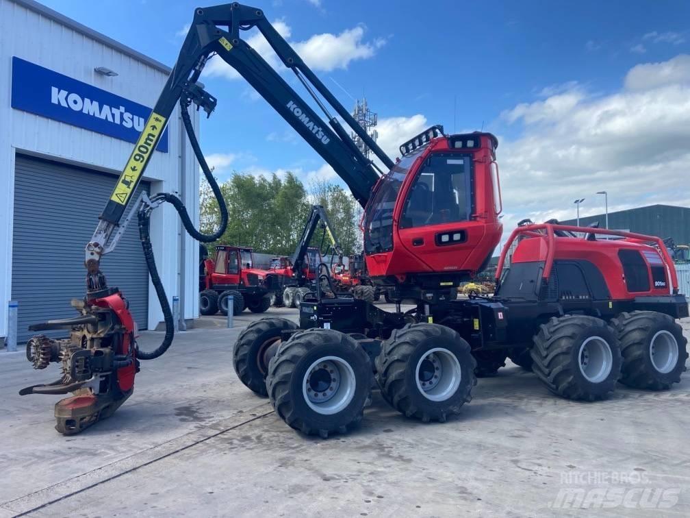 Komatsu 901XC Харвестери