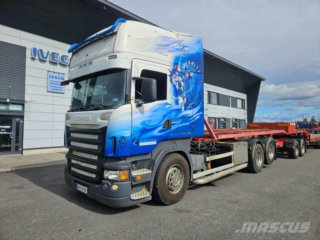 Scania R580 6x2 Вантажівки з гаковим підйомом