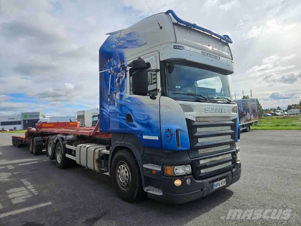 Scania R580 6x2 Вантажівки з гаковим підйомом