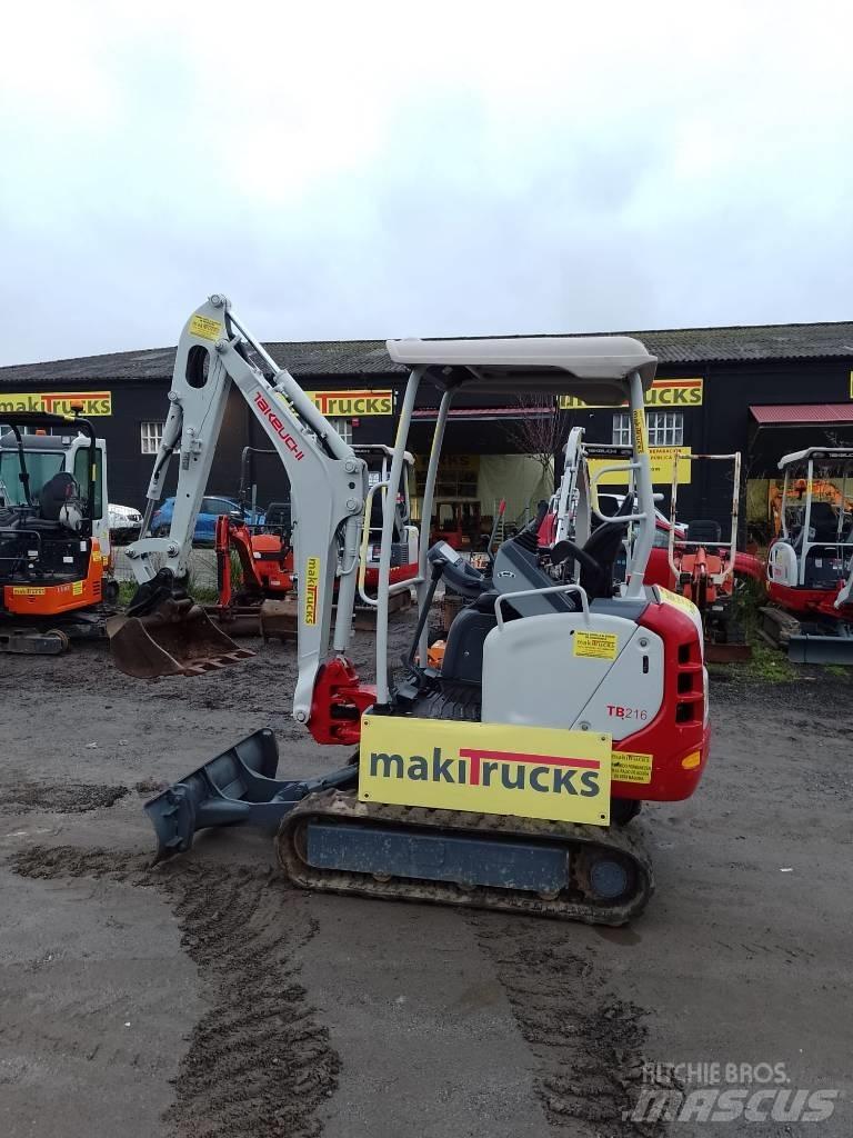Takeuchi TB216 Міні-екскаватори < 7т