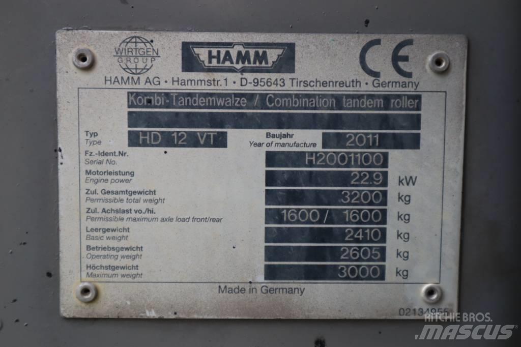 Hammar HD12VT Комбіновані катки