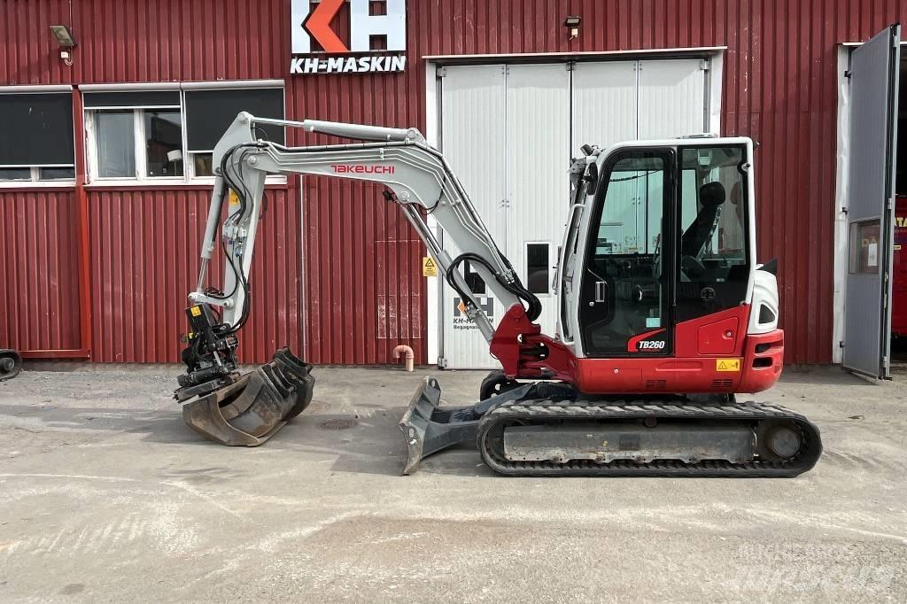 Takeuchi TB 260 Міні-екскаватори < 7т