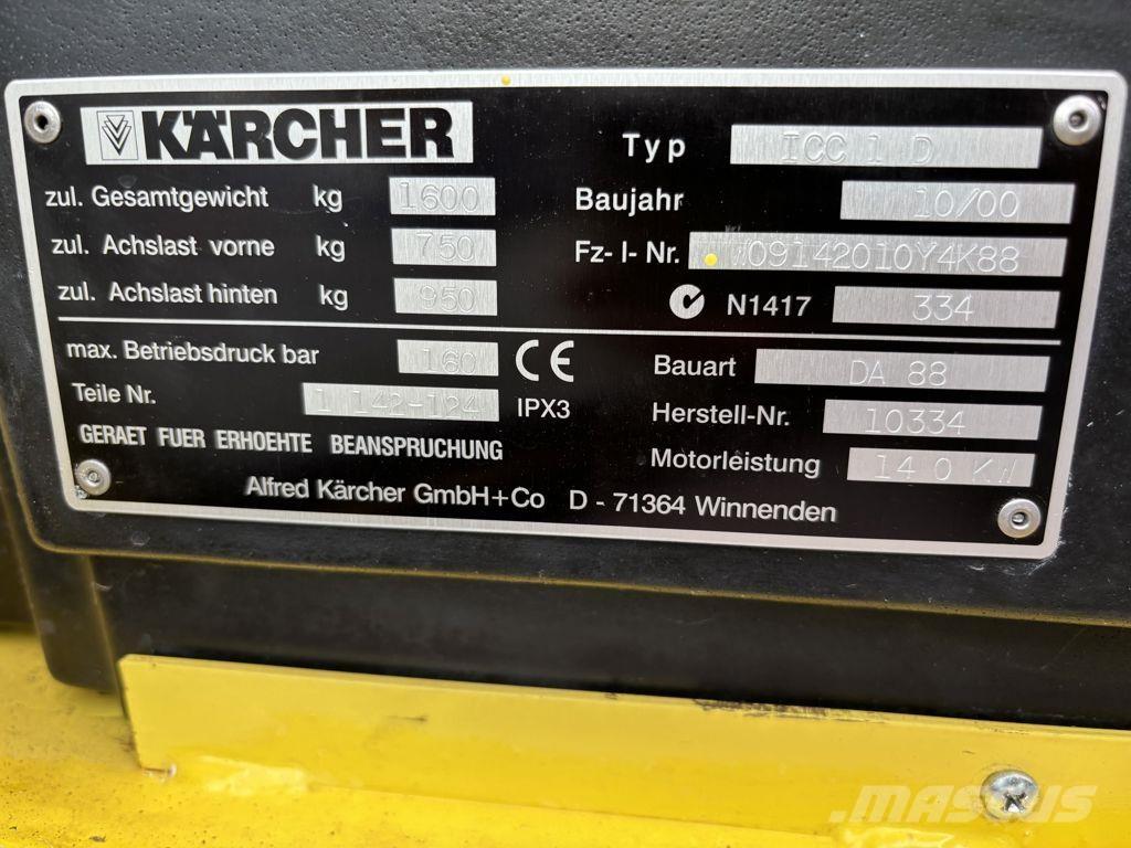 Kärcher 1CC1 Підмітальні машини