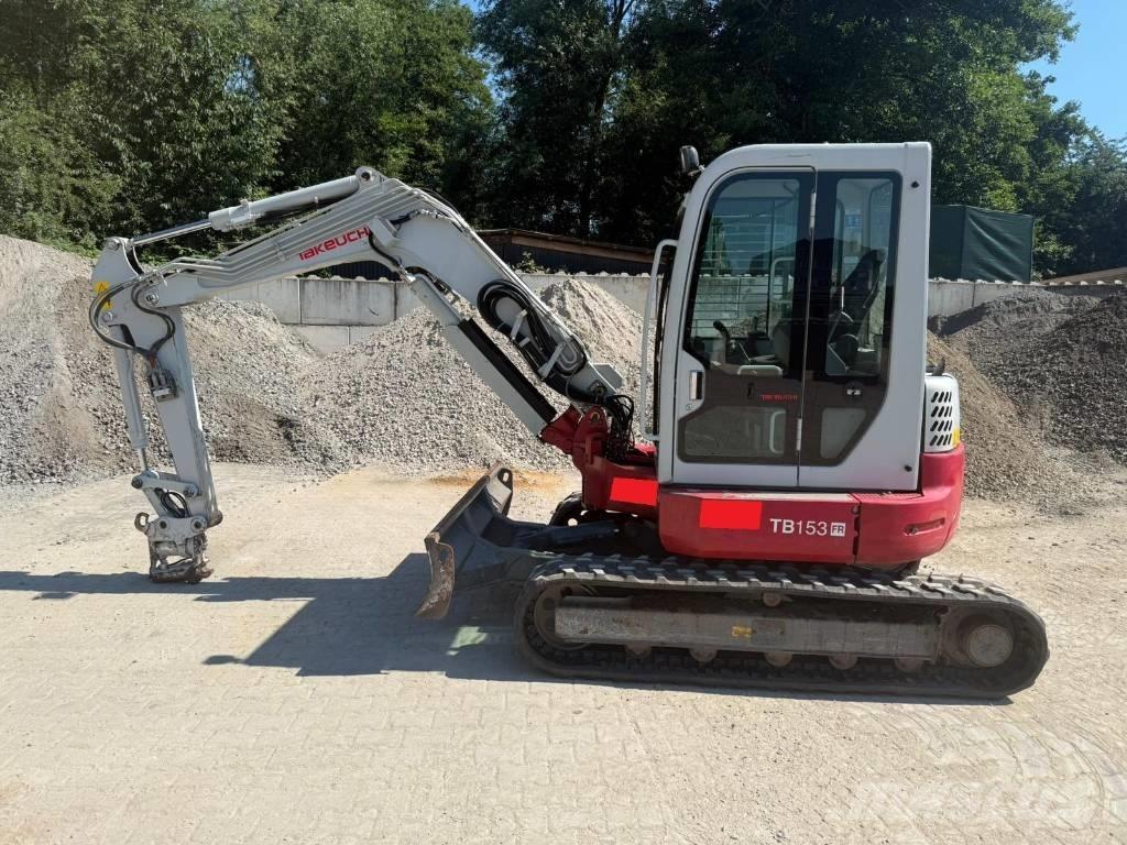 Takeuchi TB 153 FR Міні-екскаватори < 7т