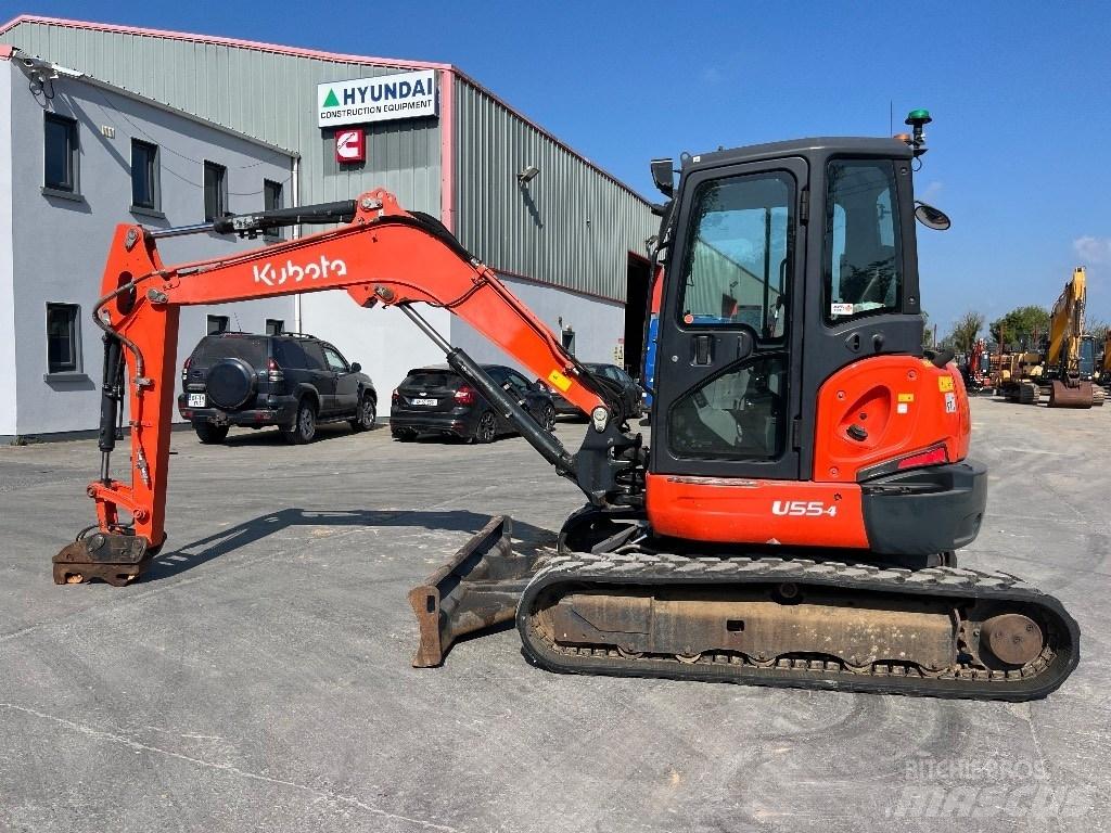 Kubota U 55-4 Міні-екскаватори < 7т