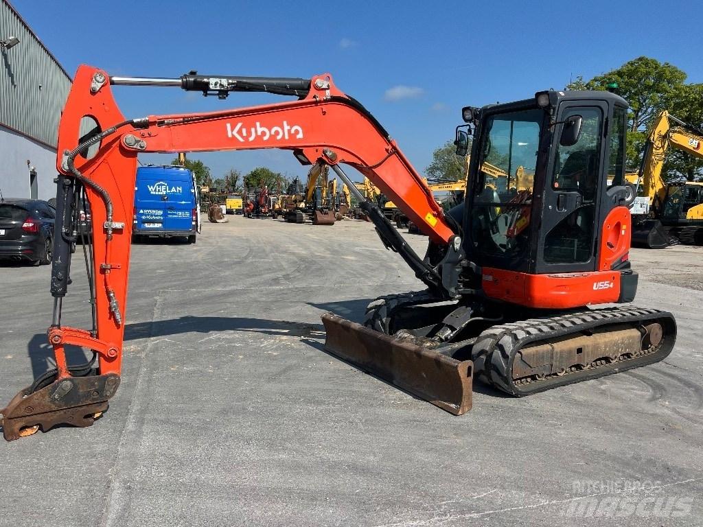 Kubota U 55-4 Міні-екскаватори < 7т