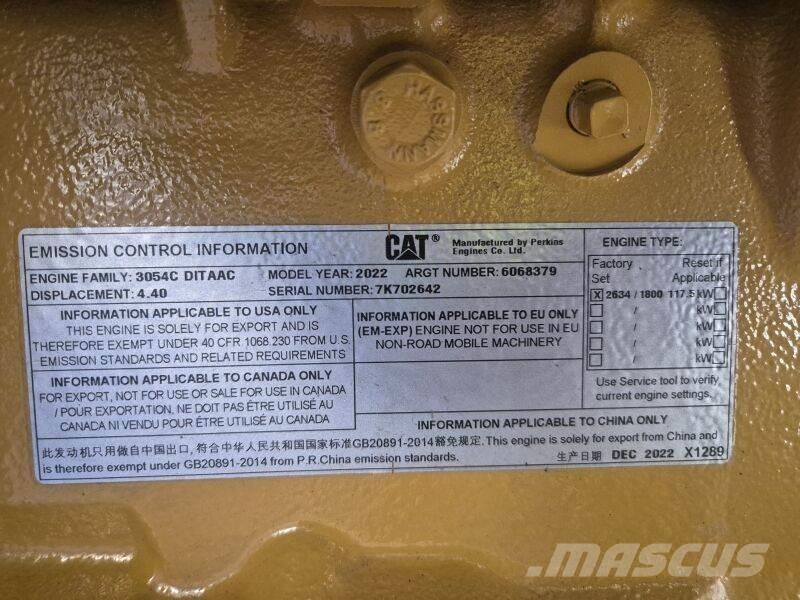 CAT 3054C DITAAC Двигуни
