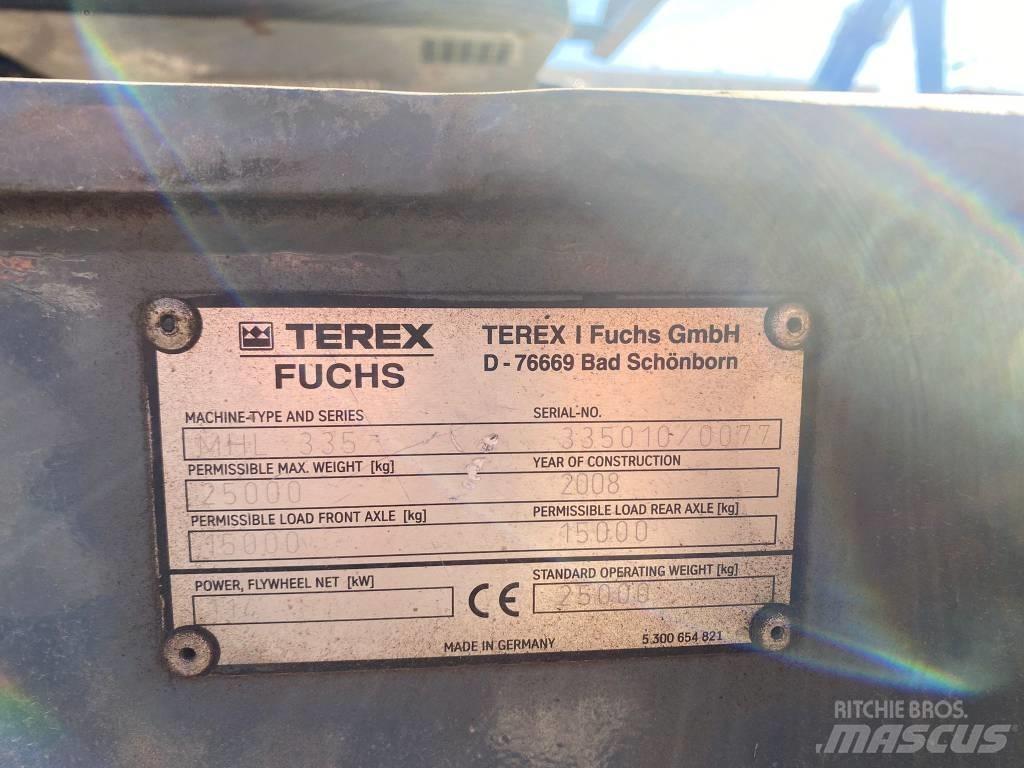 Fuchs MHL 335 Перевантажувачі металобрухту/промислові навантажувачі