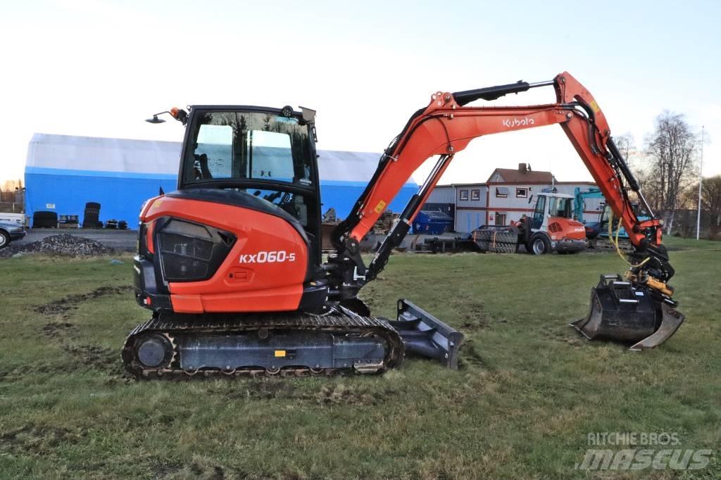Kubota KX060-5 Міні-екскаватори < 7т
