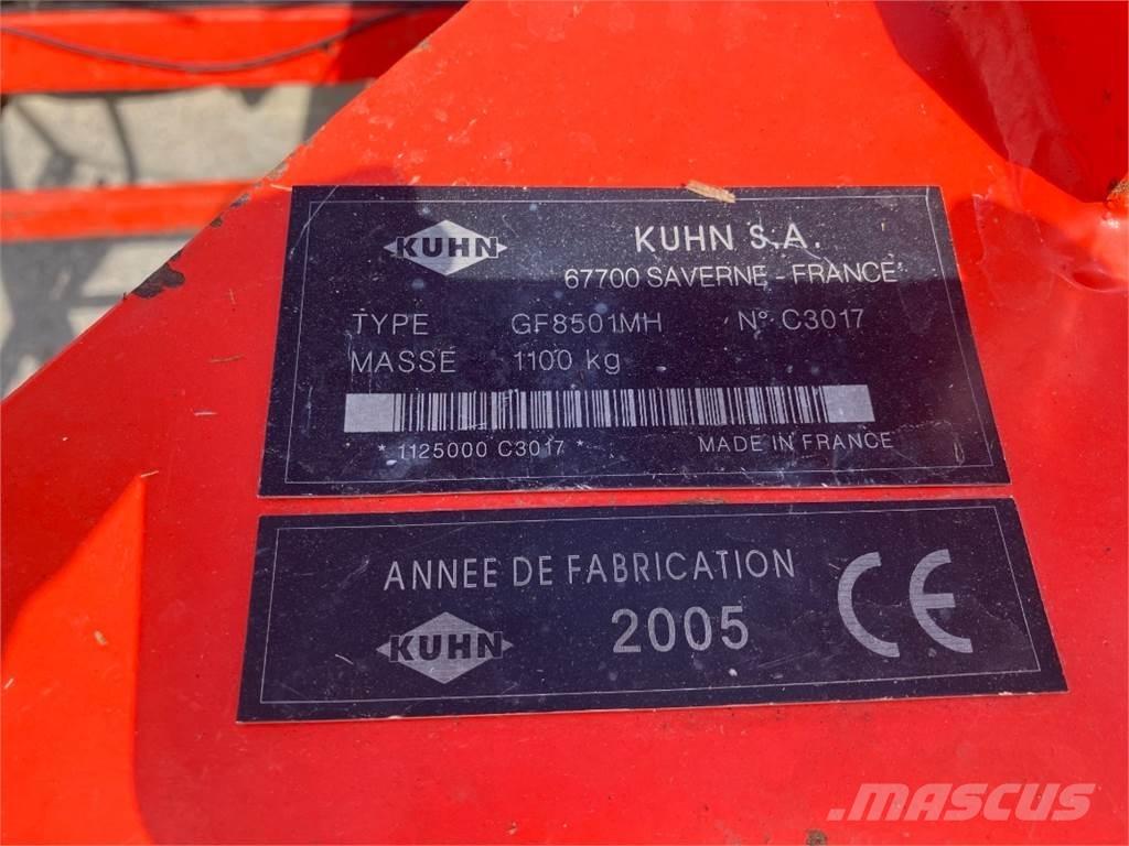 Kuhn GF 8501 MH Граблі і сінозворушувачі