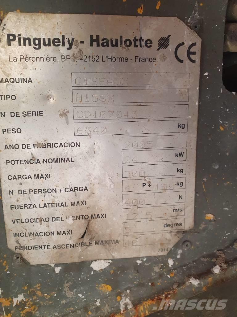 Haulotte H 15 SX Підйомники-ножиці