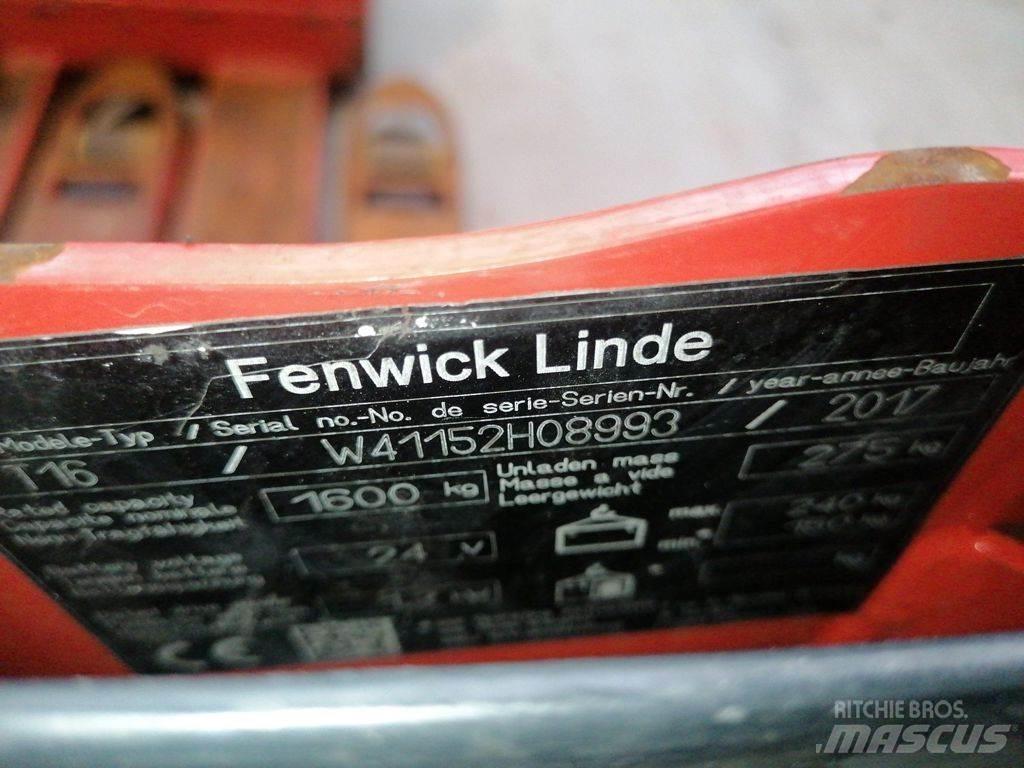 Linde T16 Штабелери