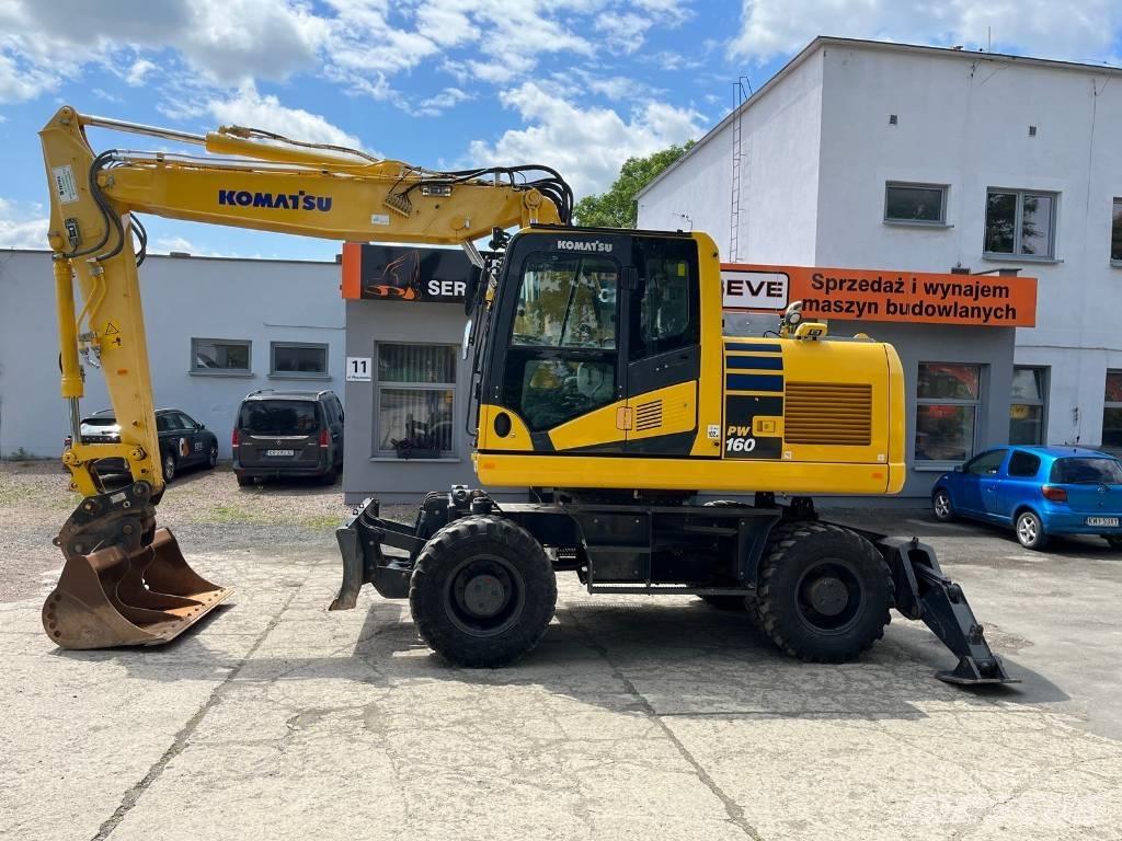 Komatsu PW 160-11 Колісні екскаватори
