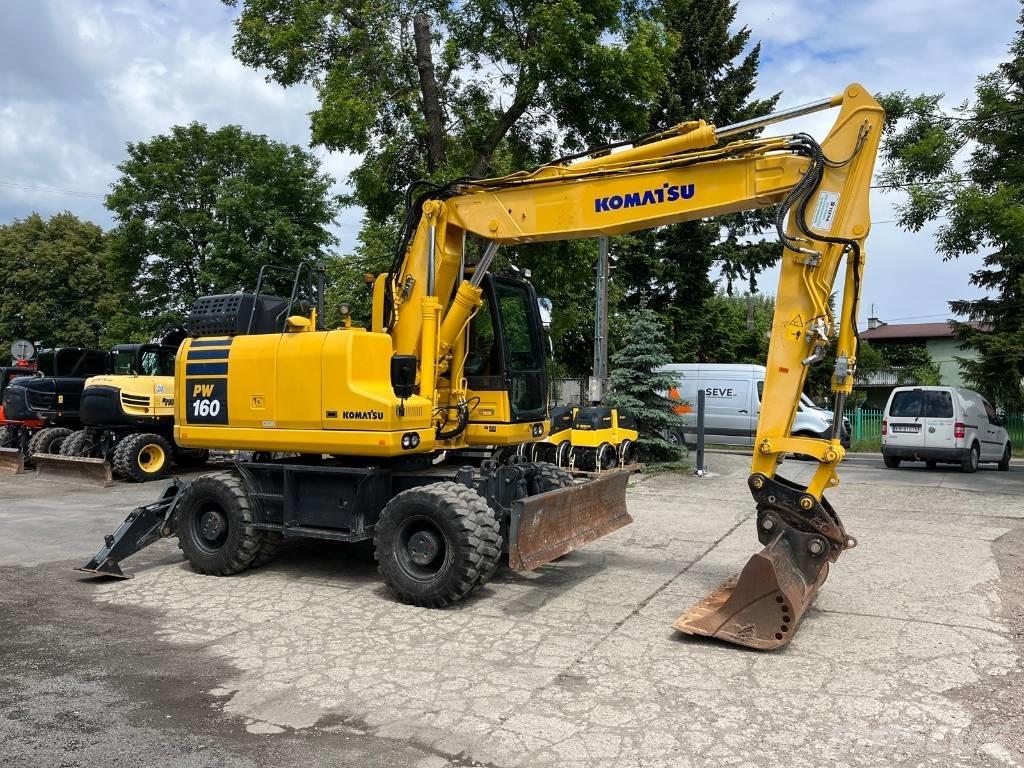 Komatsu PW 160-11 Колісні екскаватори
