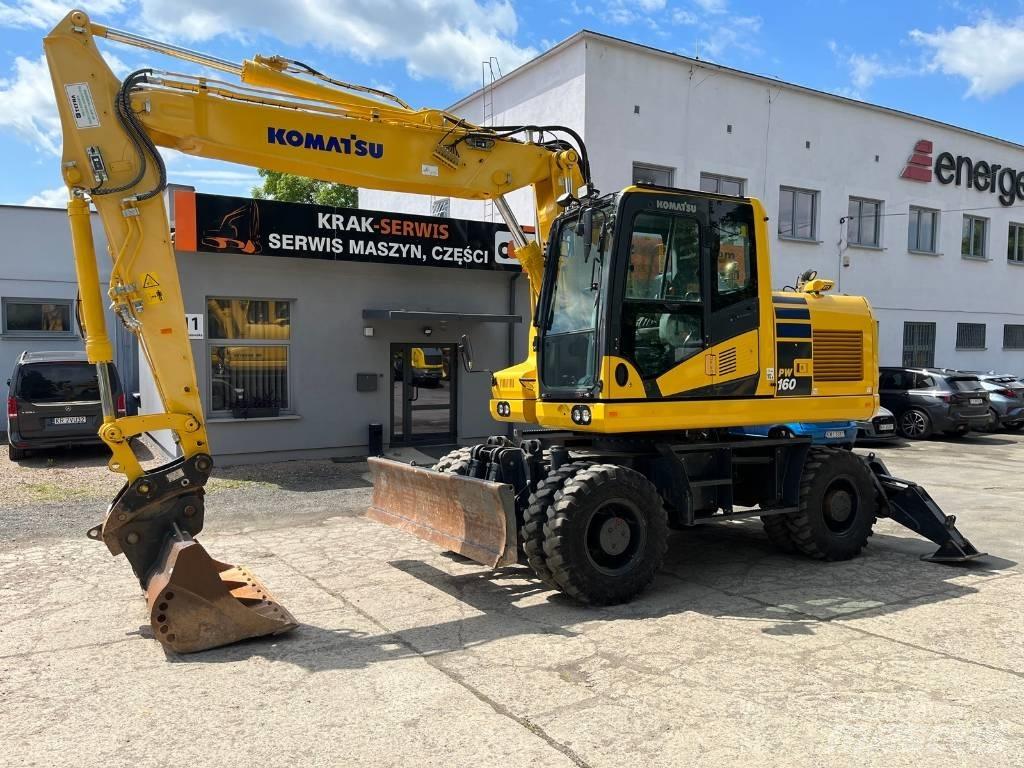 Komatsu PW 160-11 Колісні екскаватори