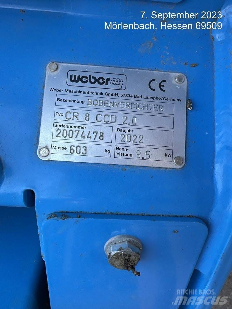 Weber CR8CCD2.0 Віброплити та вібротрамбовки