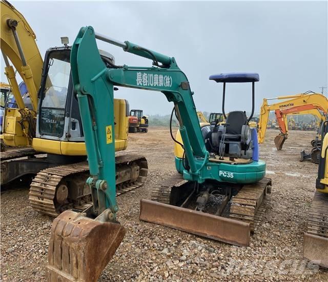 Komatsu PC35MR-1 Міні-екскаватори < 7т