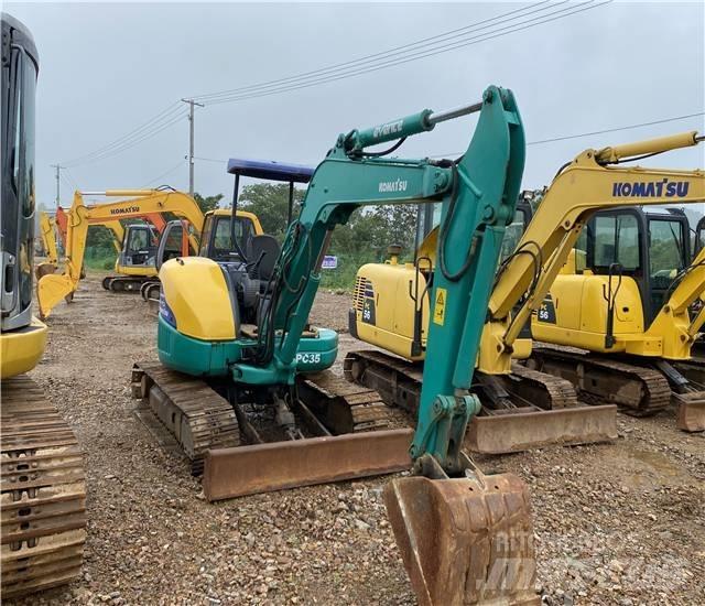 Komatsu PC35MR-1 Міні-екскаватори < 7т