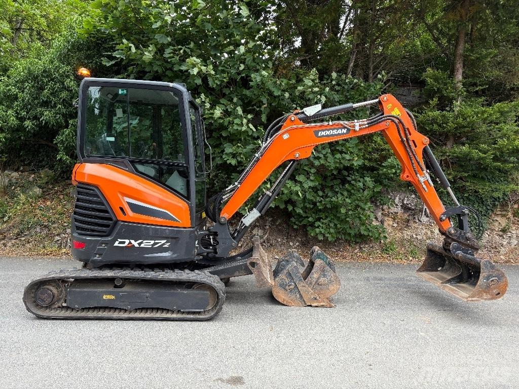 Doosan DX 27 Z Міні-екскаватори < 7т