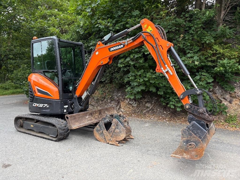 Doosan DX 27 Z Міні-екскаватори < 7т