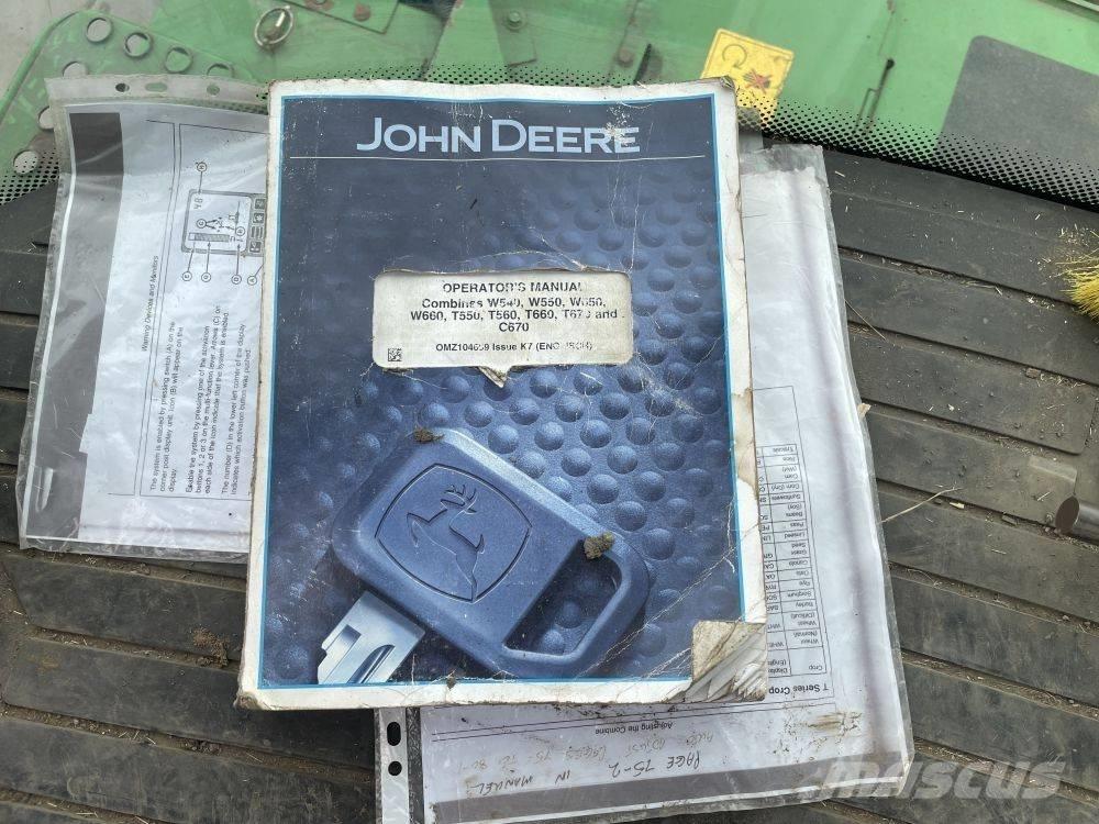 John Deere T 550 Зернозбиральні комбайни