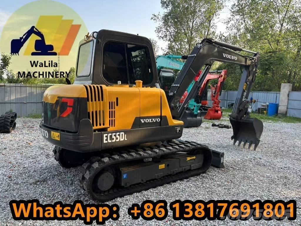 Volvo EC 55D Міні-екскаватори < 7т