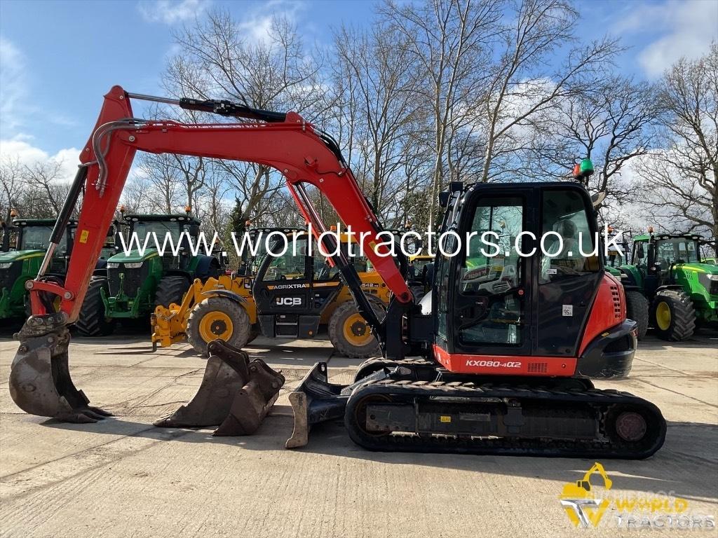Kubota KX 080-4 Середні екскаватори 7т. - 12т.