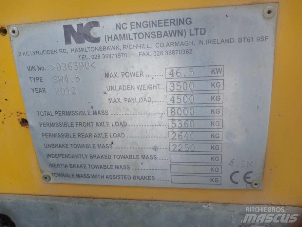 NC SW 4.5 Зчленовані самоскиди