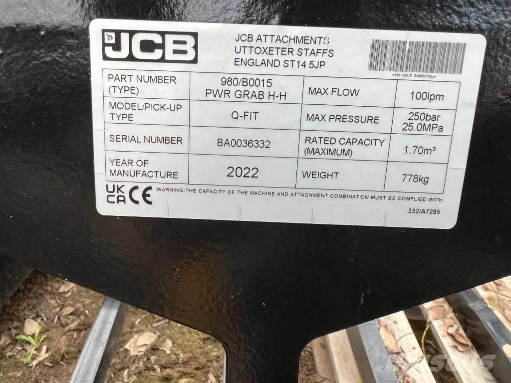 JCB 980/B0007 Grab Інше обладнання для вантажних і землекопальних робіт
