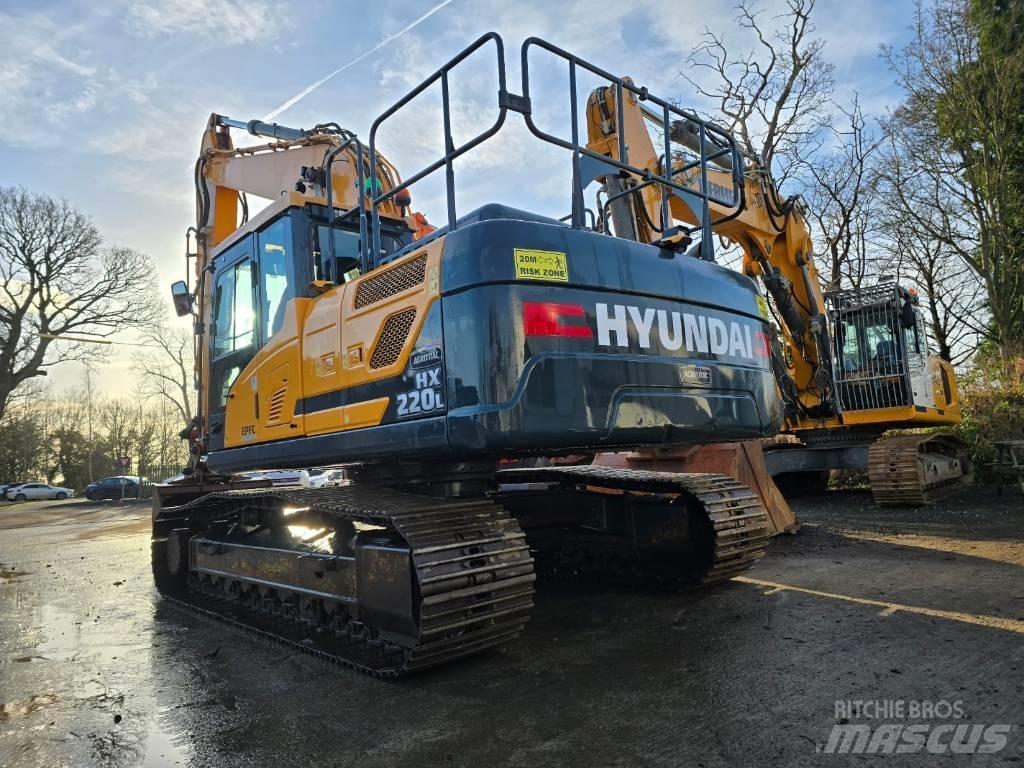 Hyundai HX220L Гусеничні екскаватори