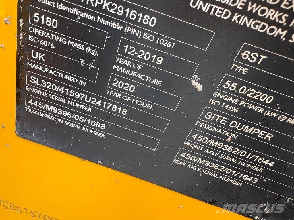 JCB 6 ST Міні самоскиди